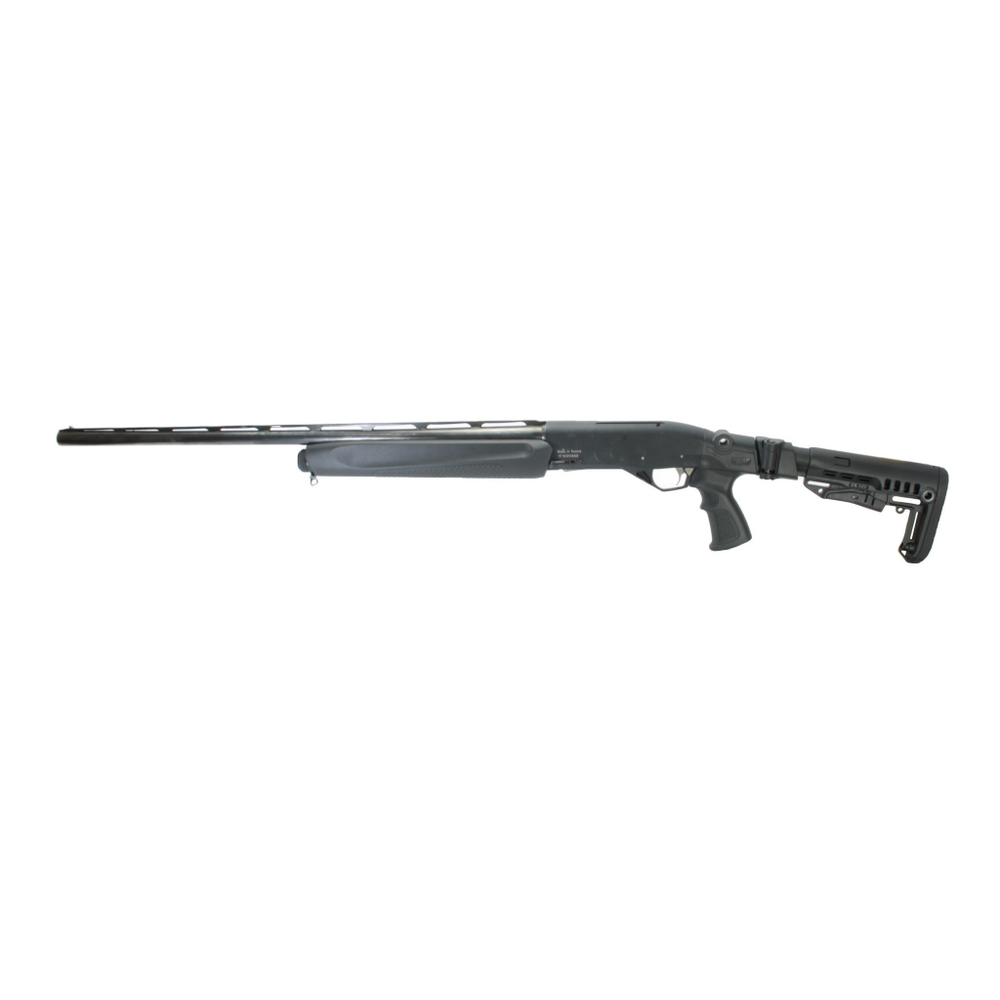 Пластиковый приклад МР-155, МР-135, DLG Tactical. Черный