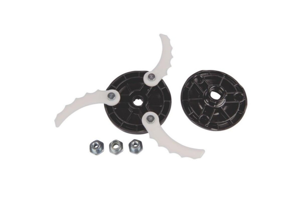 Триммерная головка с пластиковыми ножами, М8х1,25R, М8/10х1,25LH Makita 198383-1