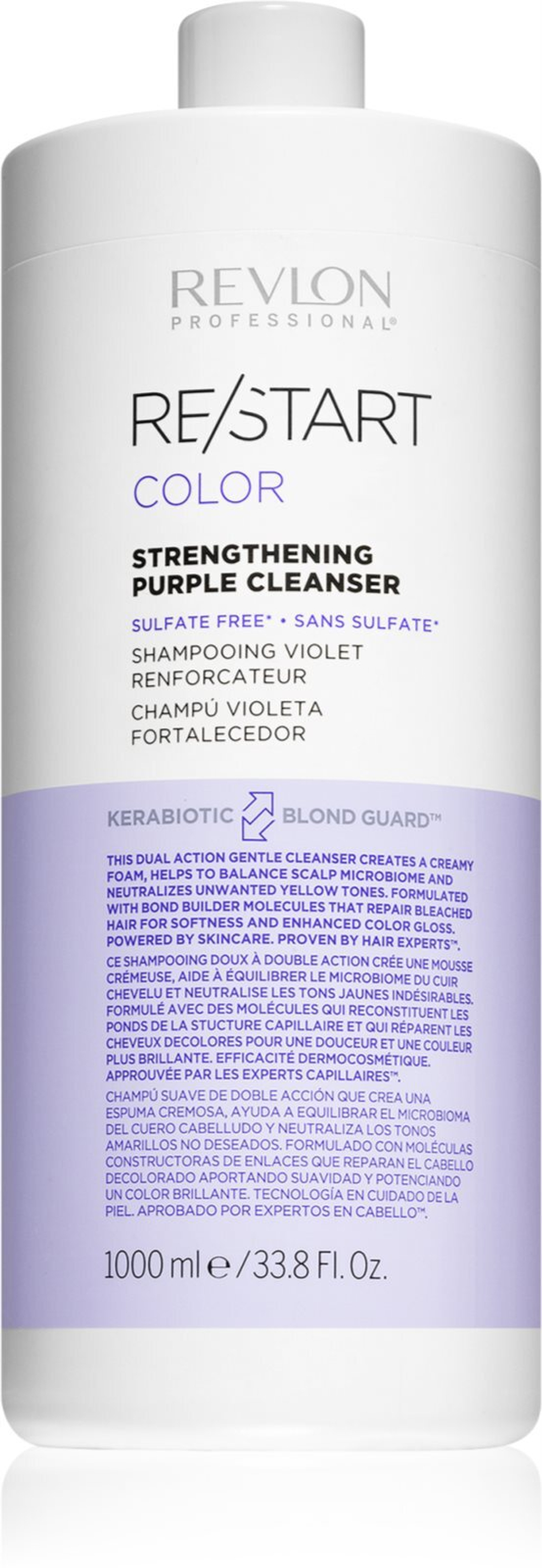 Revlon Professional Re/Start Color - Фиолетовый шампунь для светлых и балаяжных волос /   1000  ml  / GTIN 8432225127446