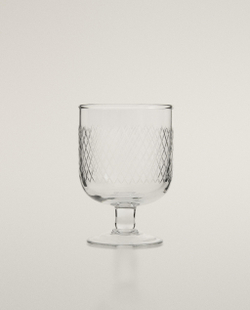 Zara Home бокал из стекла, цвет прозрачный, 11 см