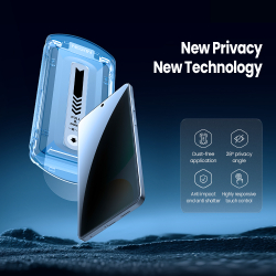 Стекло "Антишпион" от Nillkin для смартфона Samsung Galaxy S25 Edge, серия Guardian Privacy Tempered Glass Screen Proetector