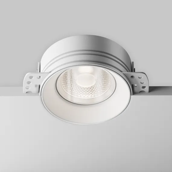 Встраиваемый светильник Галька / Flint 1*GU10 10 Вт IP 44 Technical dl101-gu10-trs-w