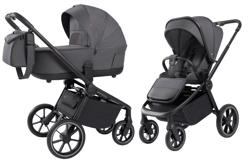 Коляска 2 в 1 Carrello Epica CRL-8510/2025 Iron Grey (Серый)