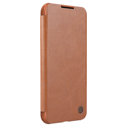 Кожаный чехол-книжка Nillkin Leather Qin Pro для Samsung Galaxy S22