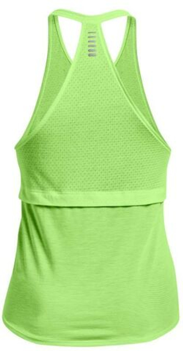 Женский топ теннисный Under Armour Women's UA Streaker Run Tank - зеленый