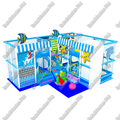 Детский игровой лабиринт «Подводное веселье»