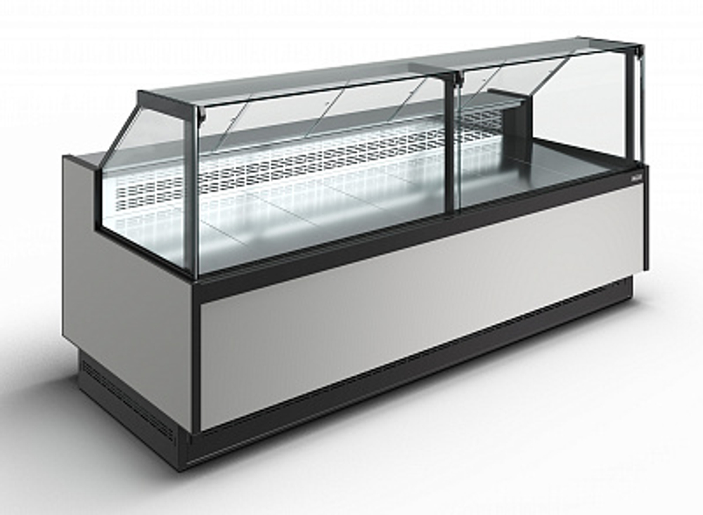Гастрономическая витрина Carboma BAVARIA 4 GC110 SV 2,5-1 (версия 2.0) (без боковин)