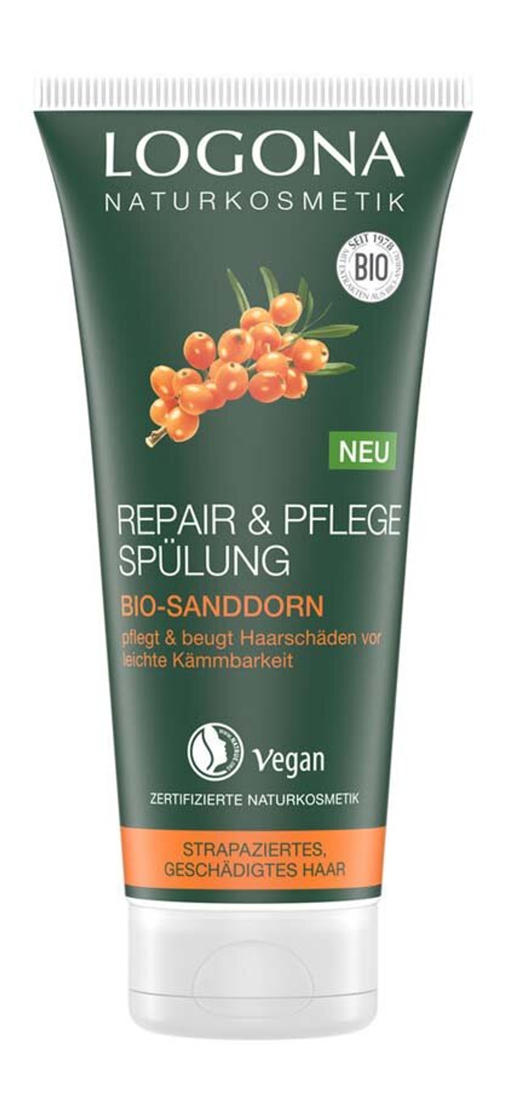 Кондиционер для ремонта и ухода Logona, 200 мл