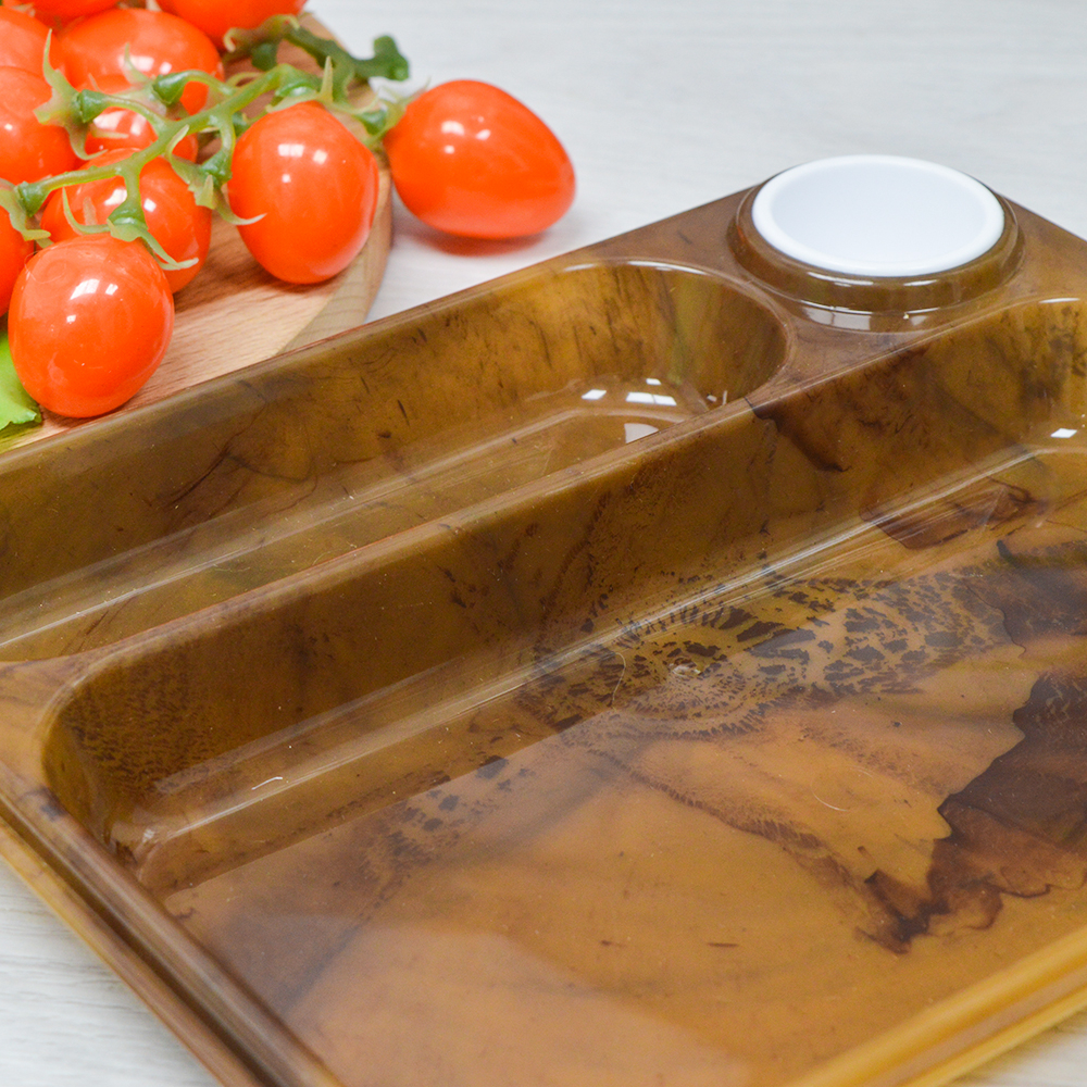 Менажница 3-х секционная