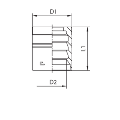 Муфта DN 12 2SN с зачисткой NEW