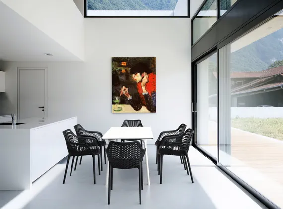 Уличное кресло Air XL черное