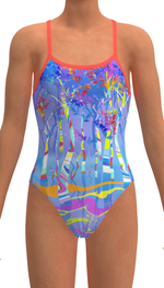 Купальник FUNKITA Girl's Ghost Gum (Single Strap)