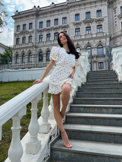 Платье Мини Белла в белом цвете