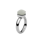 Кольцо Qudo Firenze Light Grey Opal 16 мм 610319 BW/S