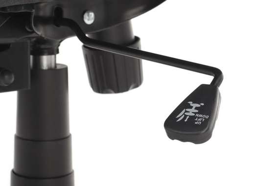 Кресло Oliver RCH W-203AC Черный пластик/Серый