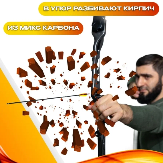 Стрелы для стрельбы из лука натуральное оперение