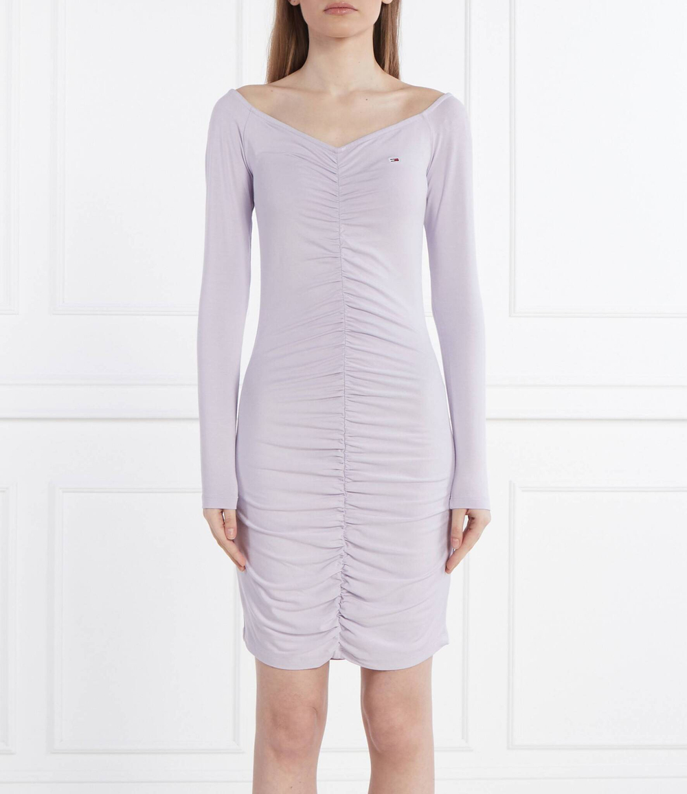 Платье Tommy Jeans - лавандовый(DW0DW17939)