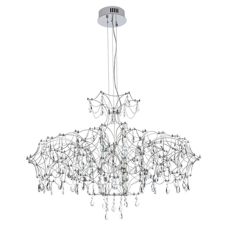 Подвесная светодиодная люстра Modelux Premium ML.7815.1050P CH