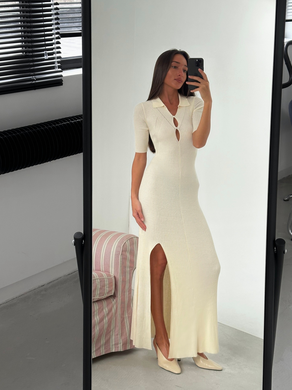 Платье ROSALINA, молочный