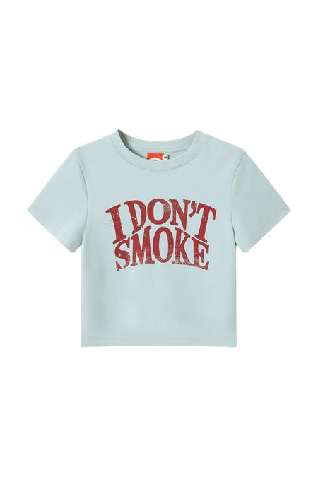 Кроп-топ DONSMOKE "Basic Logo" Cropped Tee