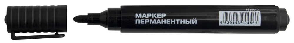 Маркер перманентный черный 3мм
