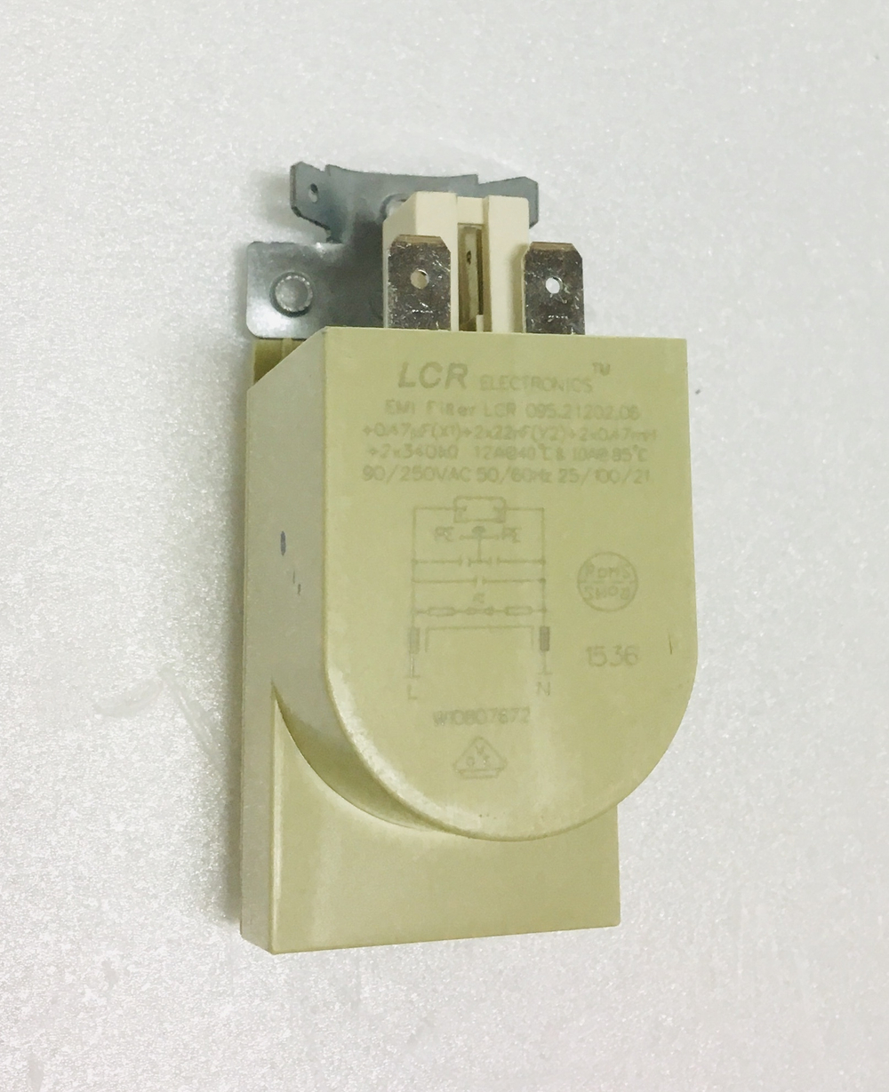 Фильтр сетевой стиральной машины Indesit, Whirlpool Bauknecht и др.