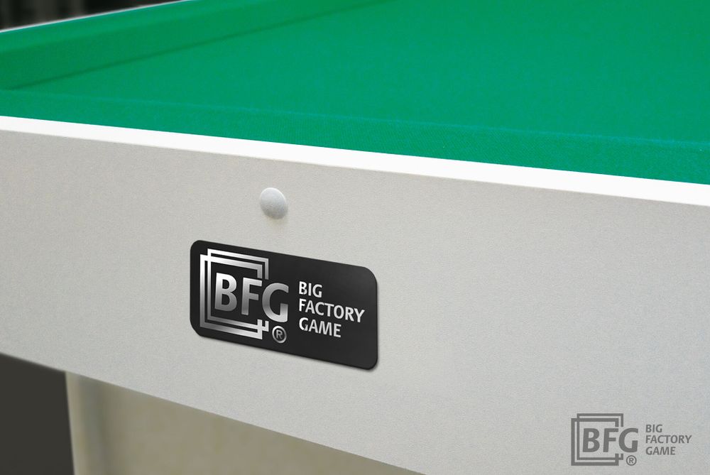 Бильярд BFG Compact Light 6 (Серый) (Пул, серый (ЛДСП), ЛДСП_16, Сукно Euro Pro 50 ш1.98м Yellow green, Х/б сетка)