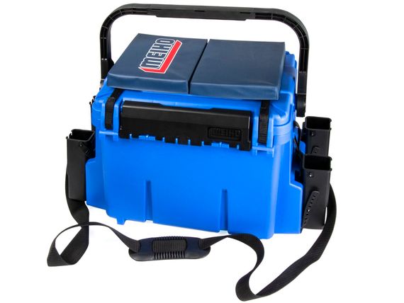 Ящик рыболовный зимний Meiho BUCKET MOUTH BM-7000W Blue 475x335x320