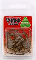 Двойник VD-086 Double Parrot Beak BZ (25шт/уп)