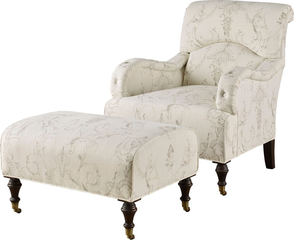 Пуф Baker Victorian Upholstered Ottoman