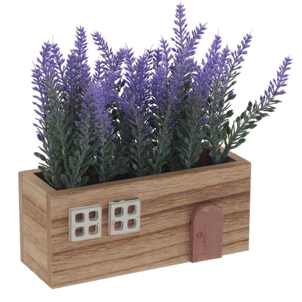 GAEM Цветочная композиция "Лаванда", L17 W6 H17,5 см