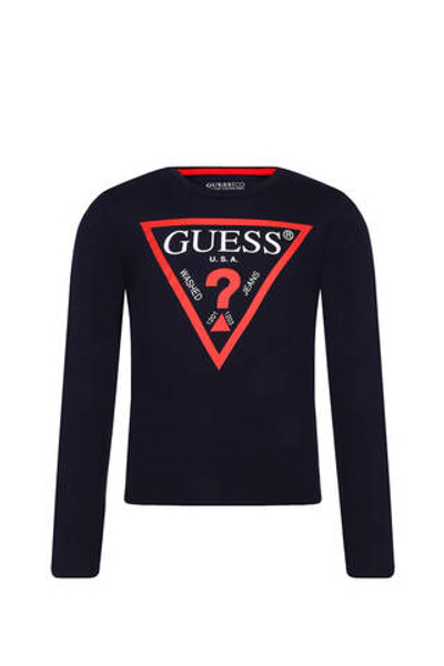 Лонгслив Guess - темно-синий(N84I24 K8HM0)