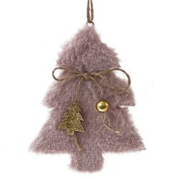 GAEM Изделие декоративное подвесное "Сердце/Ёлка/Звезда", L9 W1 H11 см, 3в.