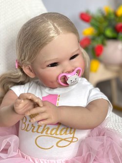 Кукла Реборн мягконабивная 60см (FA-963)