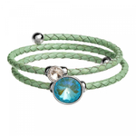 Браслет Fiore Luna Silky Sage Delite C1802.16 G/S