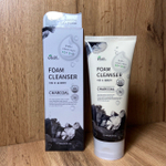 Пенка для умывания Ekel Foam Cleanser Charcoal с экстрактом угля 180 мл