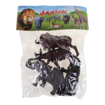 Набор диких животных 4шт, пакет DY618-43