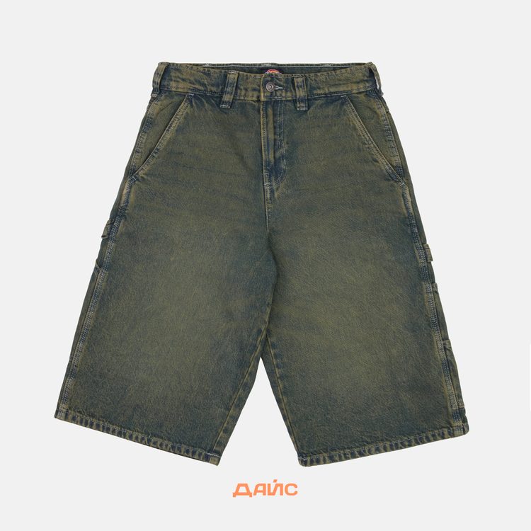 Шорты мужские Dickies Loose Denim Painter Short артикул:DK0A4ZASK571 - купить в магазине Дайс