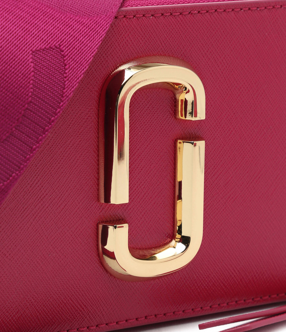 Кожаная сумка через плечо + поясная сумка The snapshot Marc Jacobs - фуксия(2P3HCR015H01)