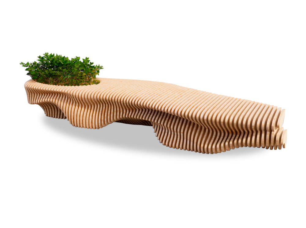 Параметрическая скамейка SKP-17