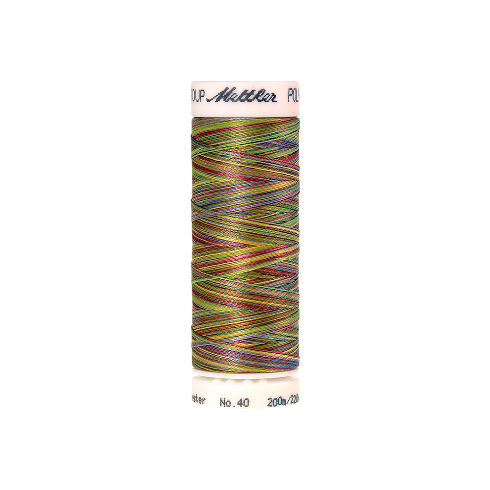 Полиэстеровые нитки Mettler, Poly Sheen Multi 40, цвет 9977, 200 м