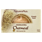 NaturesPlus, отшелушивающее и очищающее мыло с овсянкой, 3,5 унции (100 г)