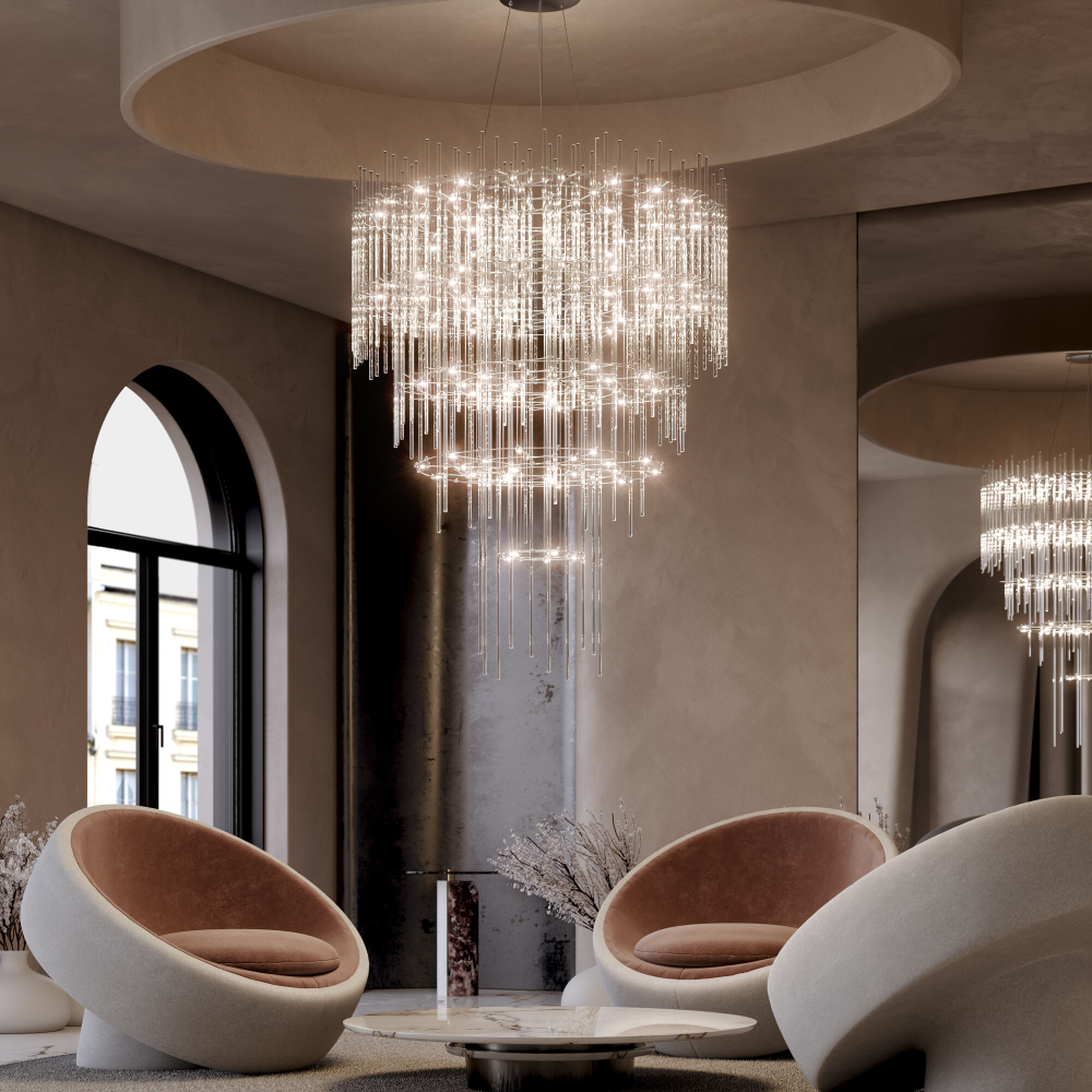 Подвесной светодиодный светильник с пультом управления 91101 LED