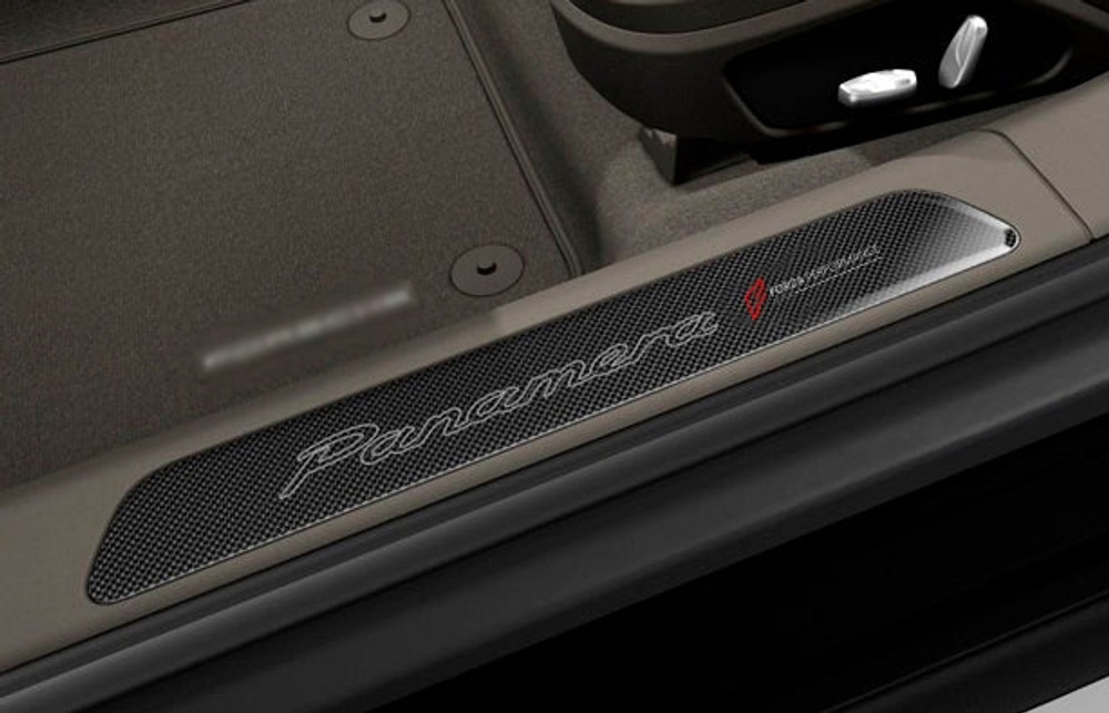 Карбоновые накладки на пороги для Porsche Panamera 971 2017+