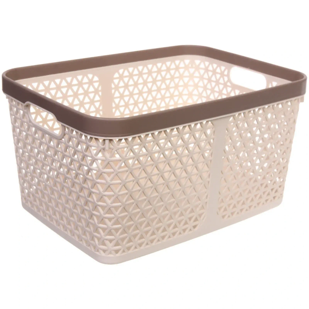 Корзинка для хранения «ФЛОДАРЛИНГ», цвет слоновая кость, 34.5*24.5*18.5см