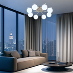 Citilux Адам Смарт CL228A181 RGB LED Умная люстра Матовый Хром