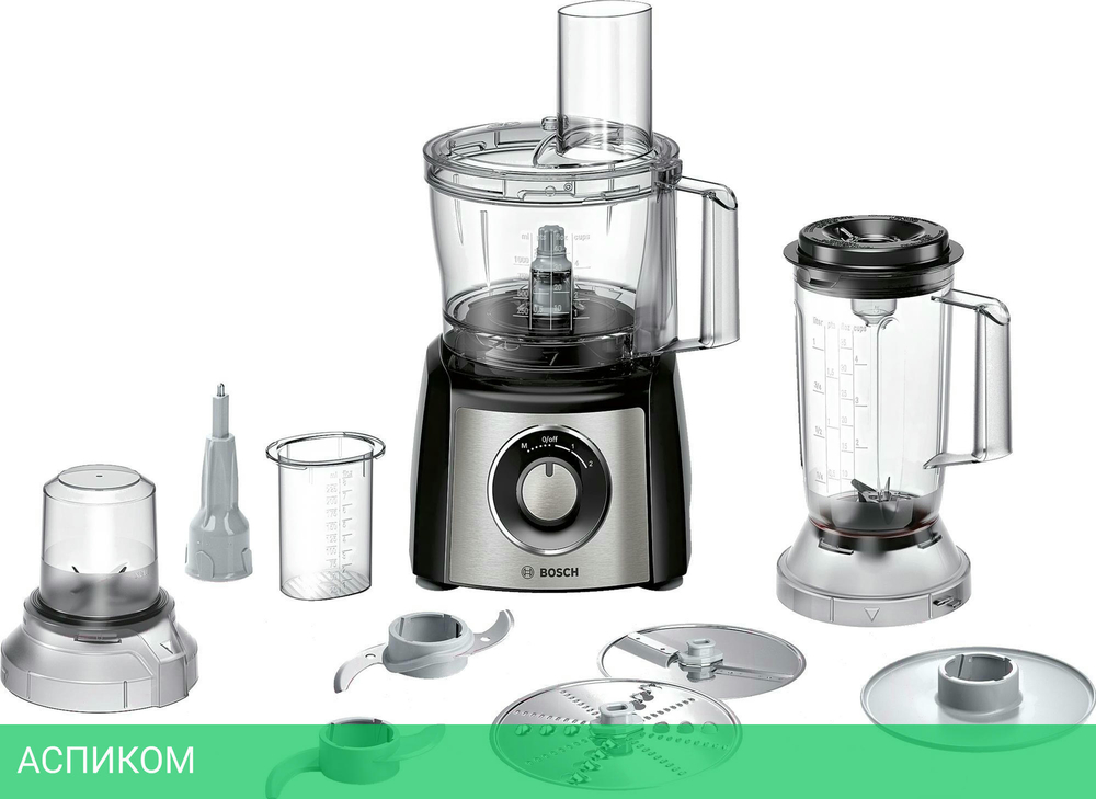 Кухонный комбайн Bosch MCM3501M Stainless Steel/Black