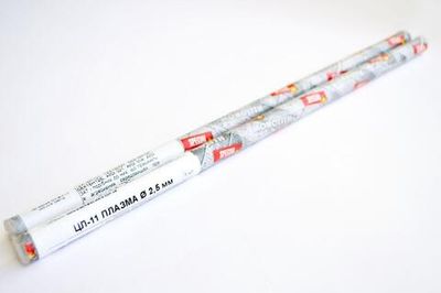 Электроды сварочные ЦЛ-11 Плазма д 2.5 мм: тубус 3 шт