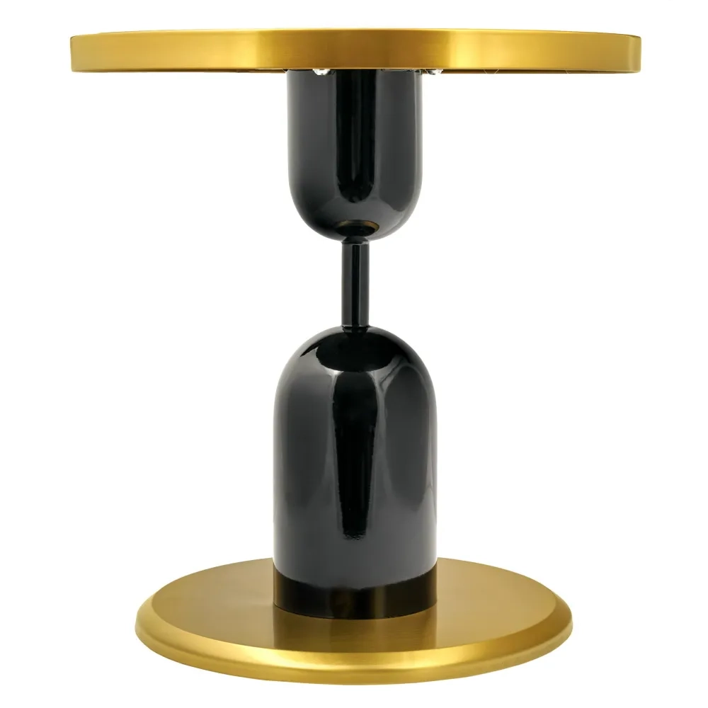 Кофейный столик Bradex Home Gloria диам.50см x 54см, чёрный, металл