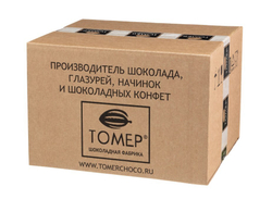 Шоколад Томер Эксперт Молочный без сахара 33,6%, короб 5 кг